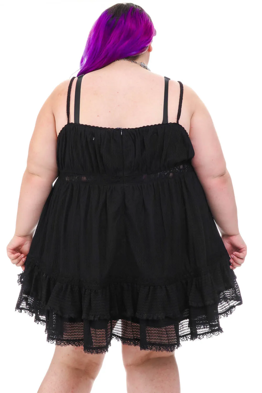 Baby Dolly Black Mini Dress