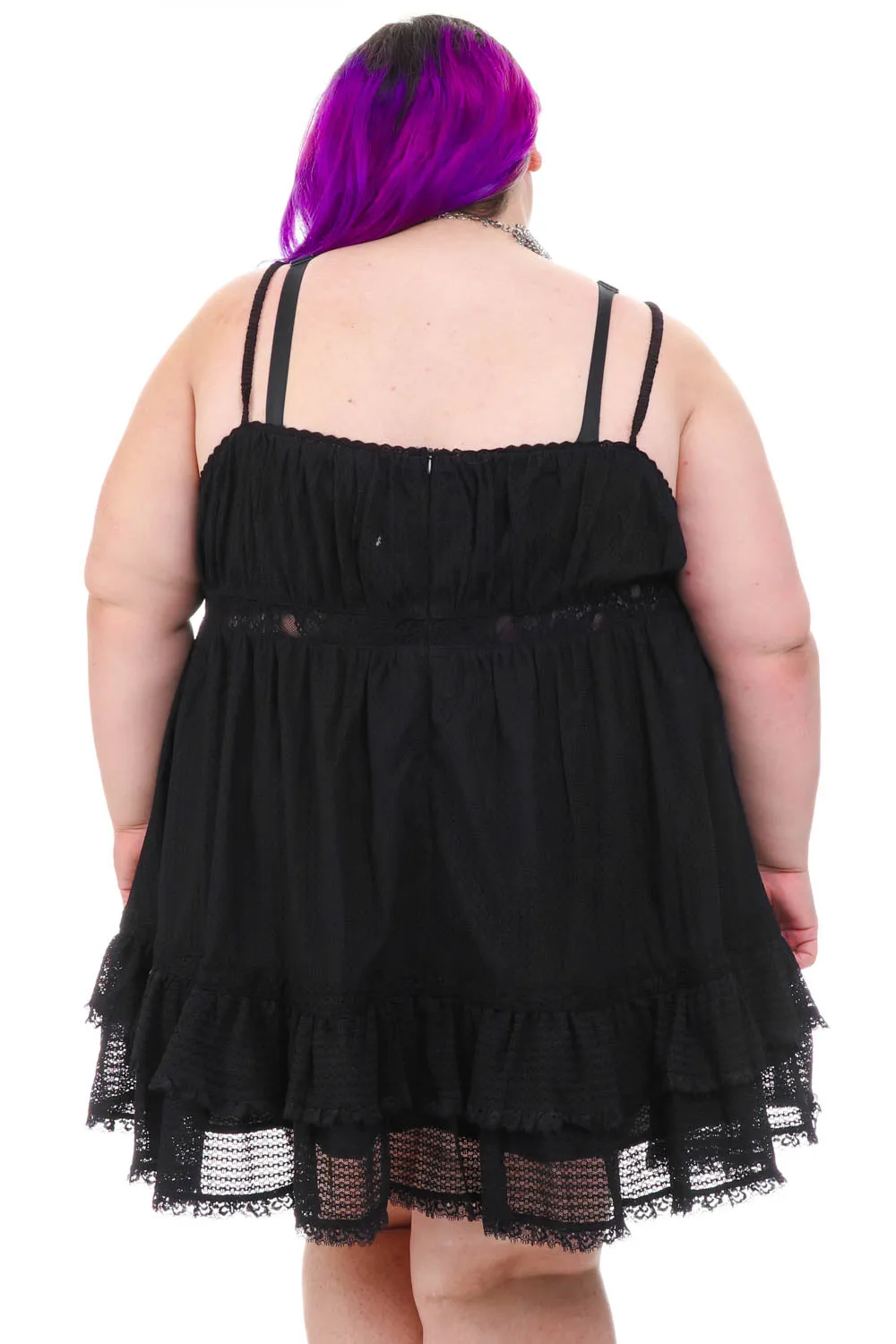 Baby Dolly Black Mini Dress