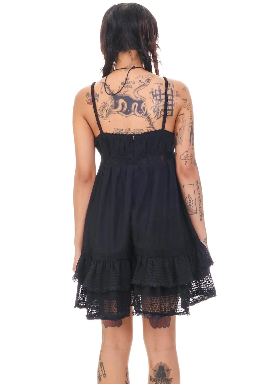 Baby Dolly Black Mini Dress