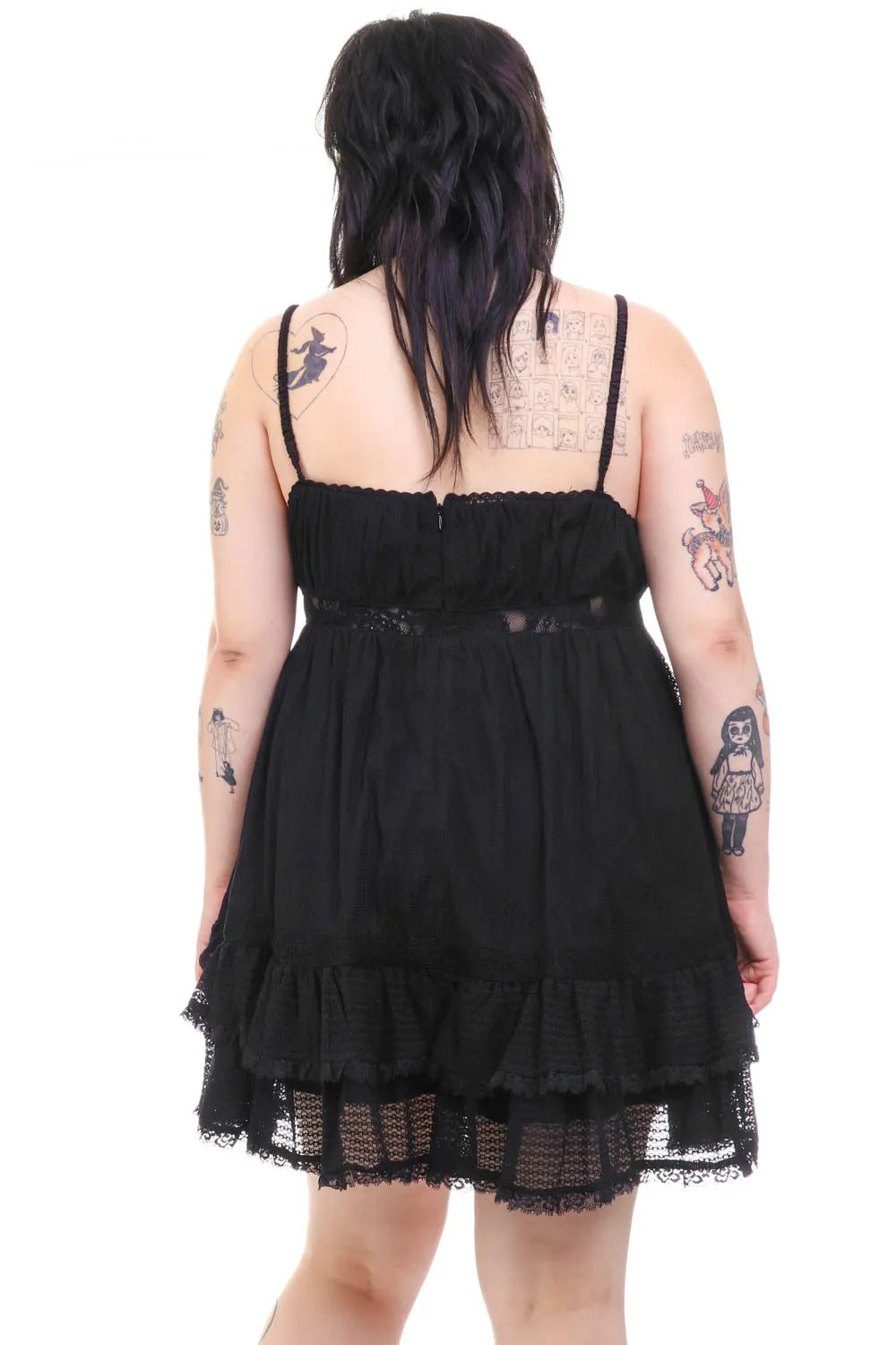 Baby Dolly Black Mini Dress