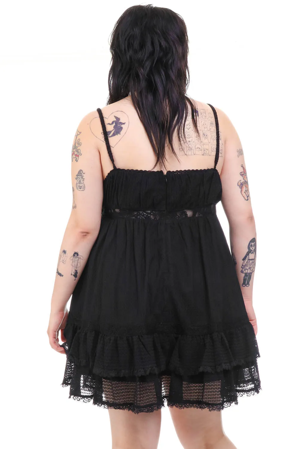 Baby Dolly Black Mini Dress