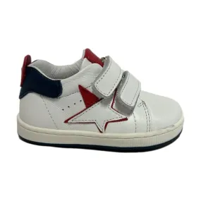 Balducci CITA6355 Children's White Blue Red Sneakers