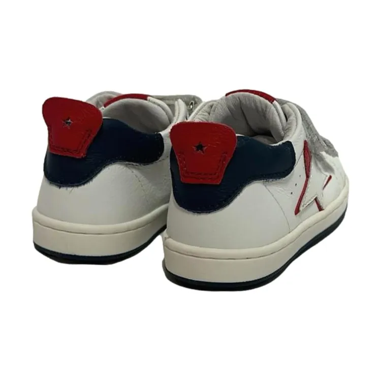 Balducci CITA6355 Children's White Blue Red Sneakers