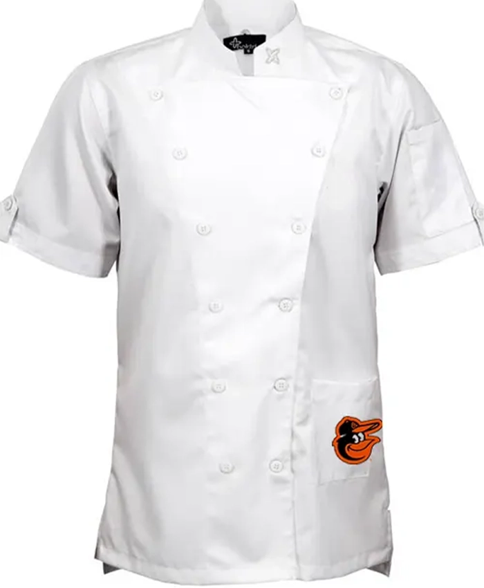 Baltimore Orioles Chef Coat William Jacket - Buy Online