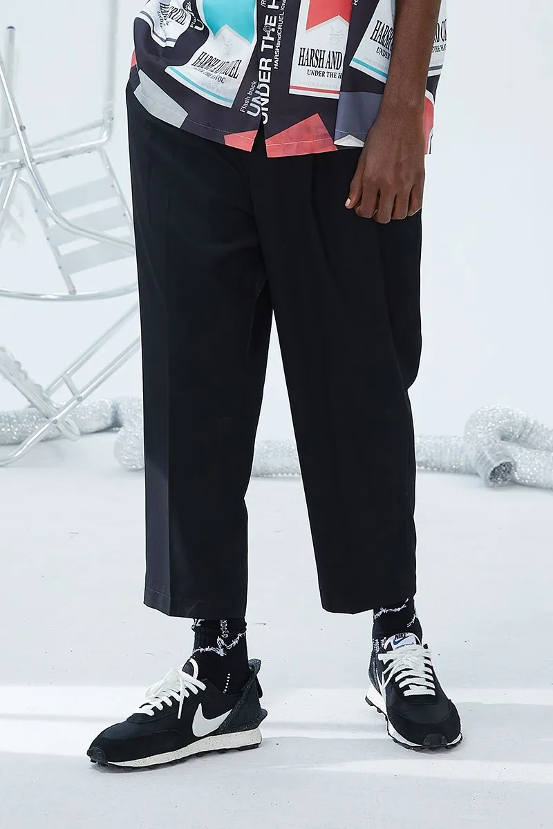 Basic Straight Trousers