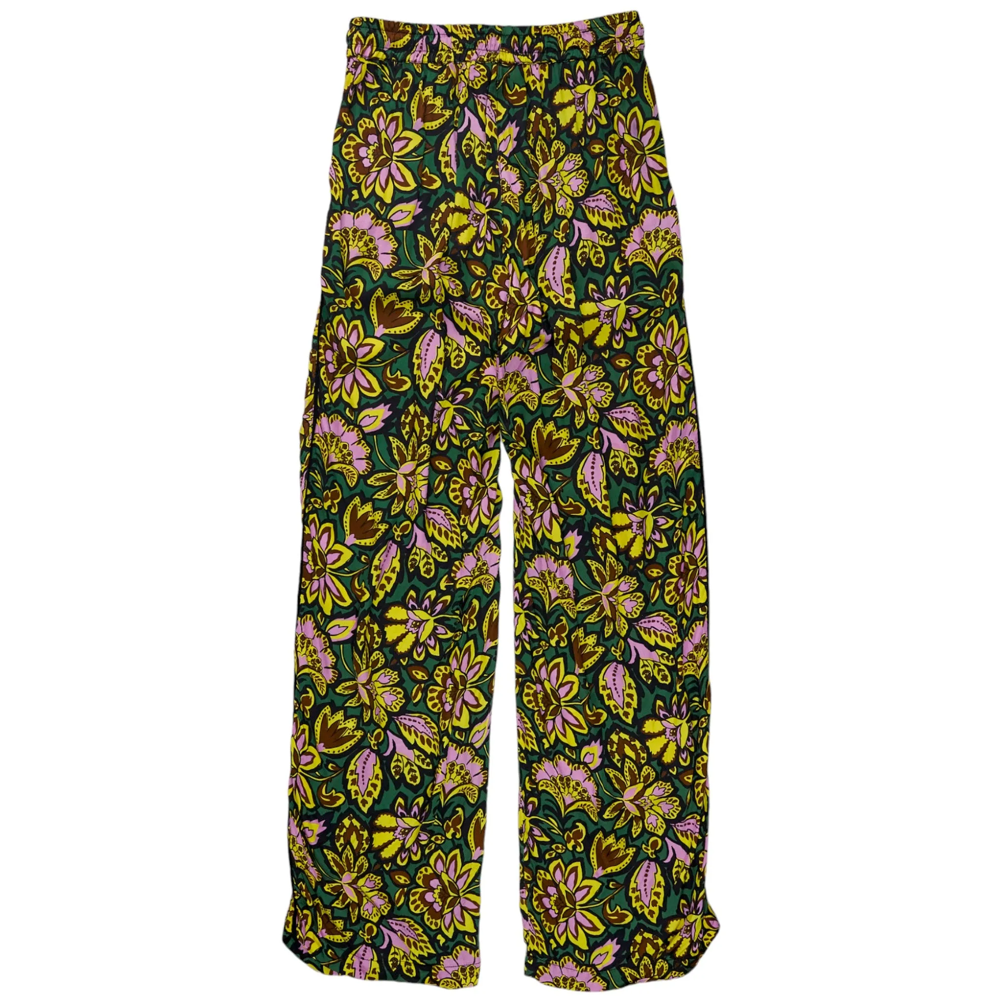 Baukjen Green Print Silky Trousers