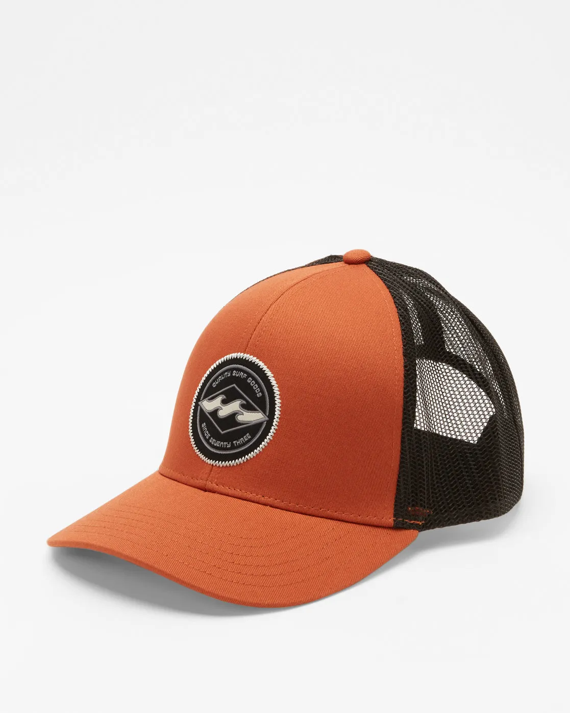 Billabong Walled Trucker Hat-Rust