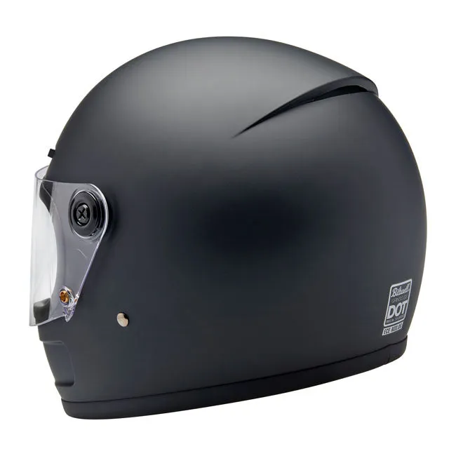 BILTWELL GRINGO SV HELMET FLAT BLACK