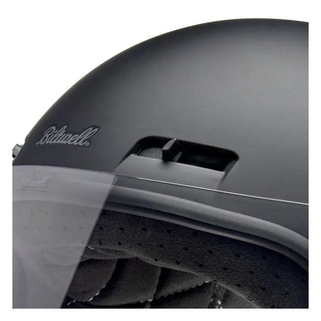 BILTWELL GRINGO SV HELMET FLAT BLACK