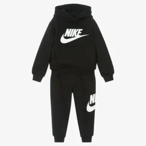 Black Cotton Tracksuit