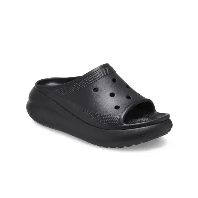 Black Crocs Crush Slide