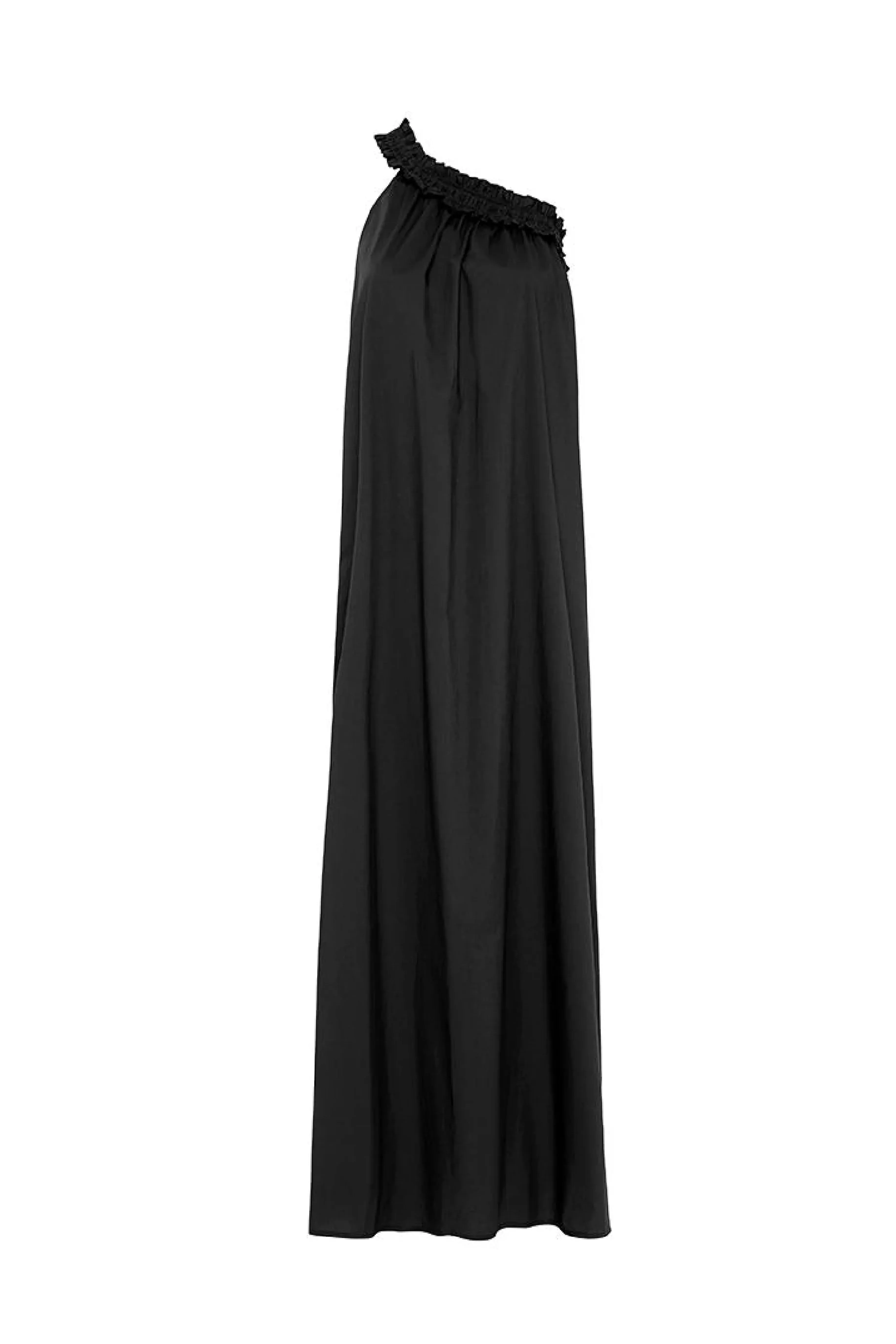 Black Donatella Maxi Dress