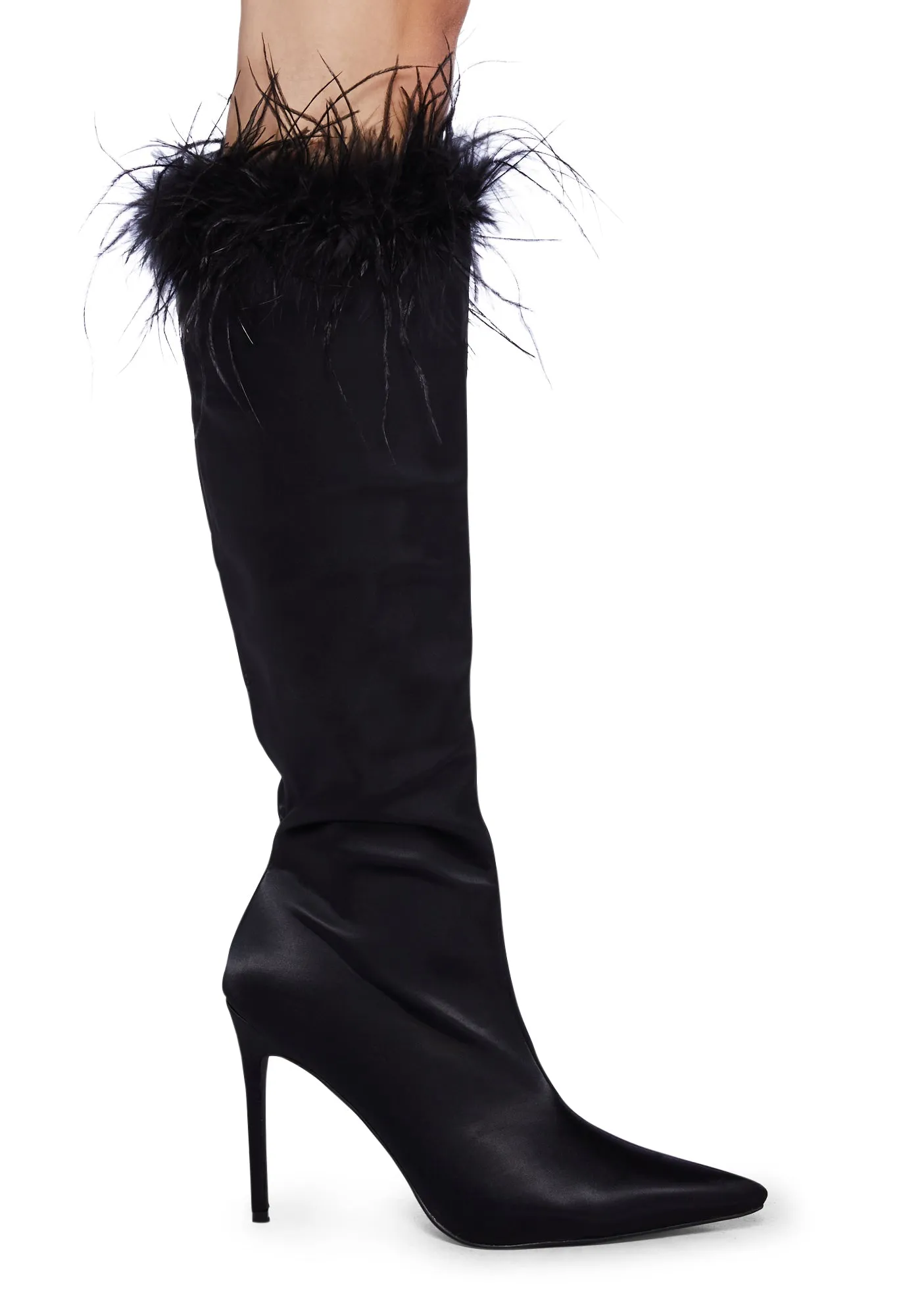 Black Heeled Booties