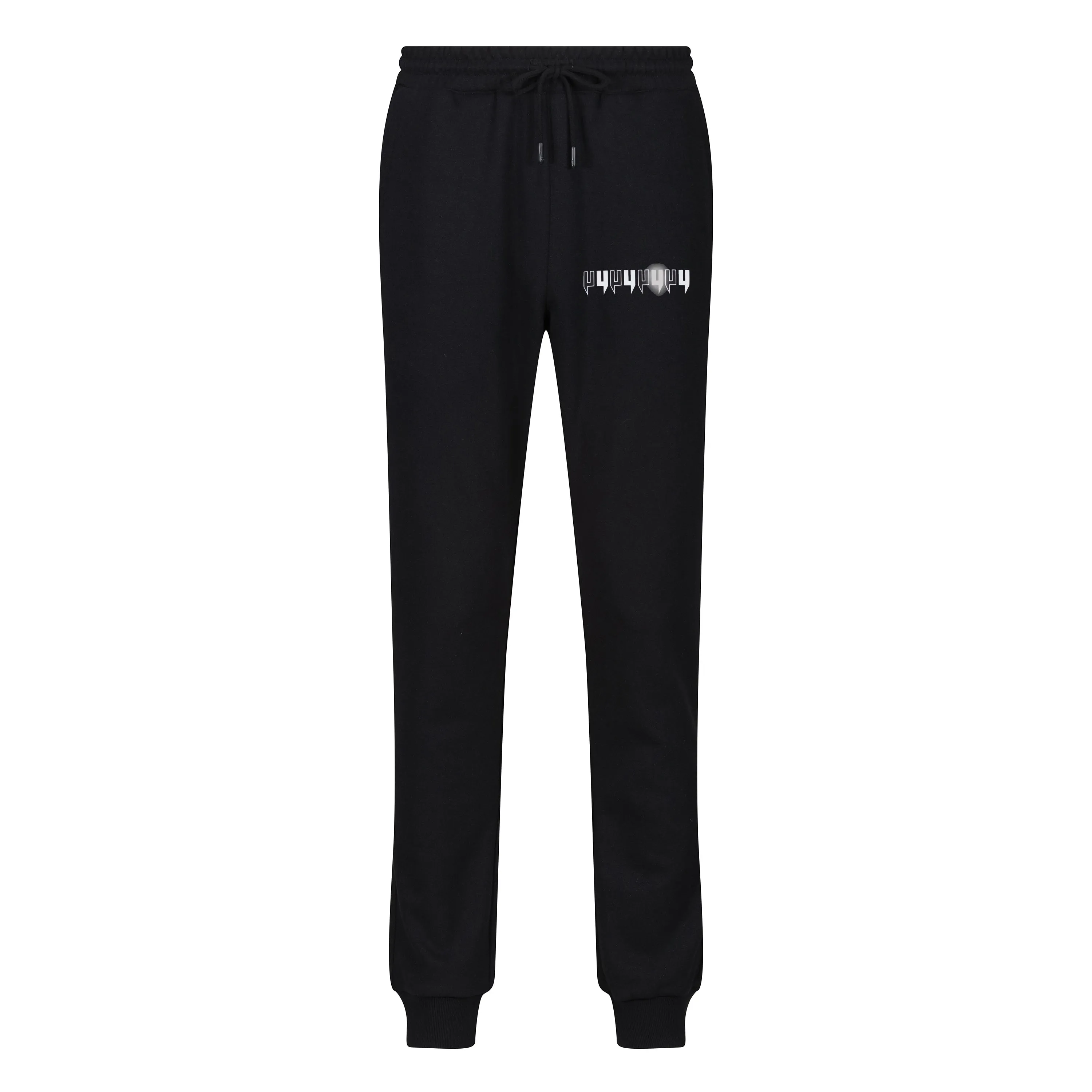 BLACK JOGGERS EIGHT Y LOGO REFLECTIVE