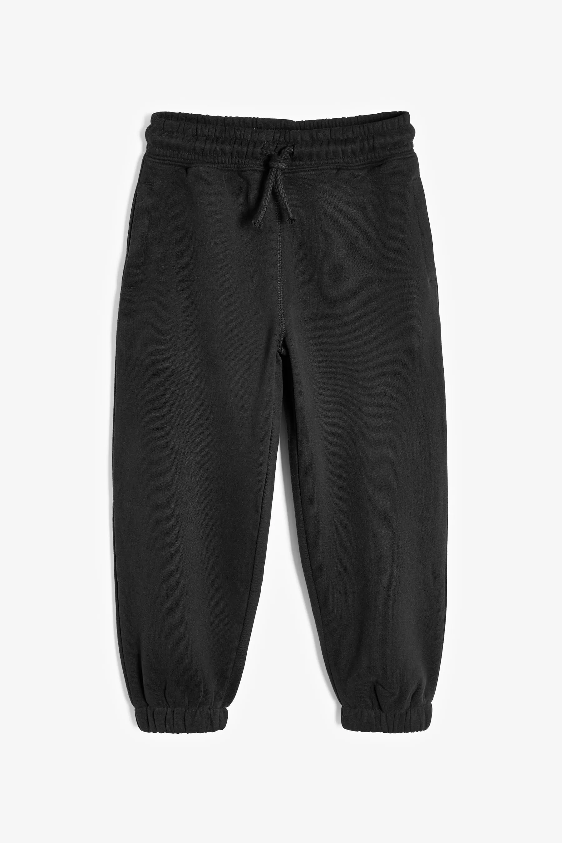 90s Style Oversized Black Joggers