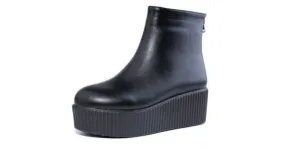 Black Punk Rock Chunky Sole Creepers