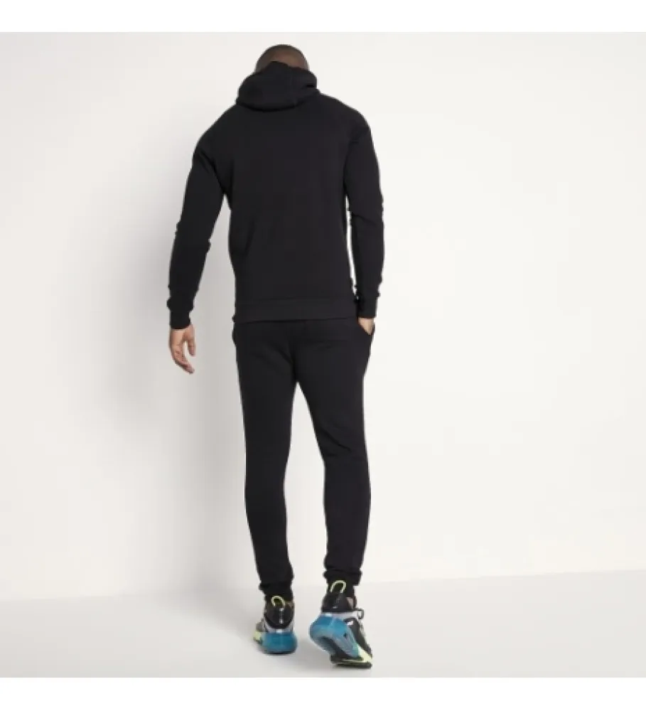 Black skinny jogging pants