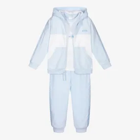 Blue & White Tracksuit Set