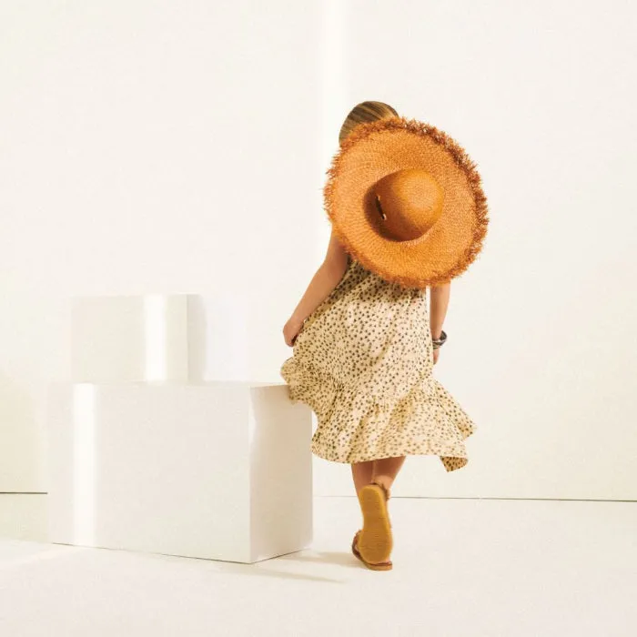 Bonpoint Child Ayo Hat Sienna Brown