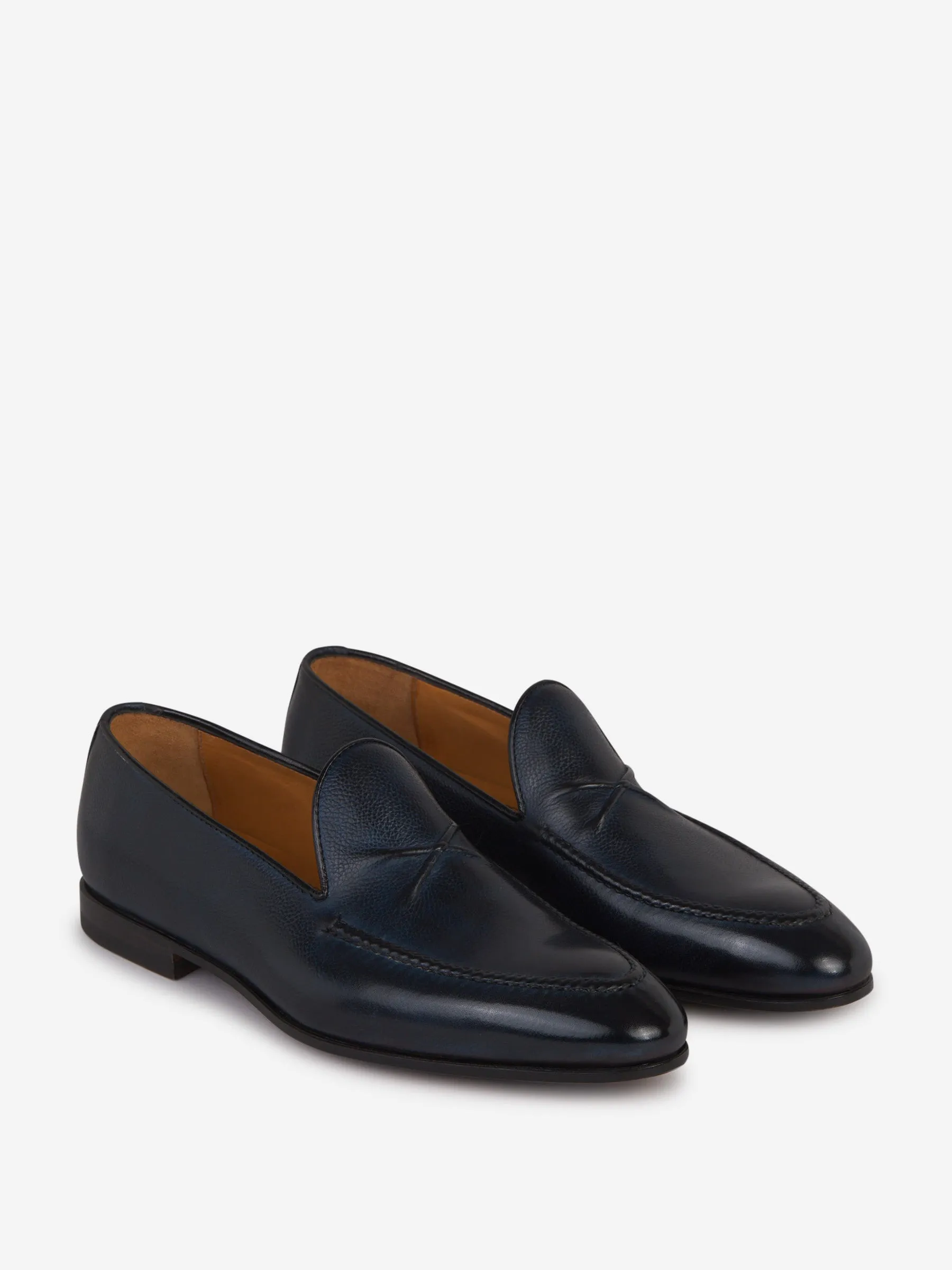 Bontoni Men's Handmade Leather Loafers