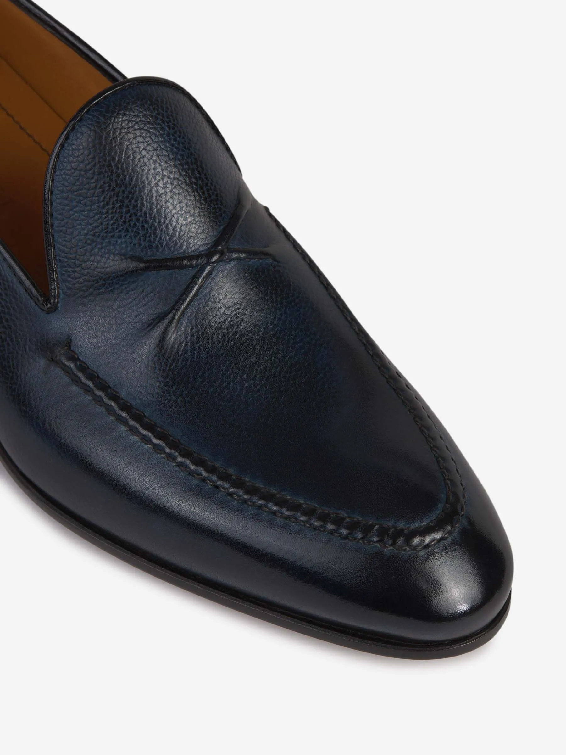 Bontoni Men's Handmade Leather Loafers