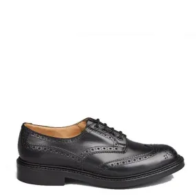 Box Calf Bourton Derby Shoe - Black