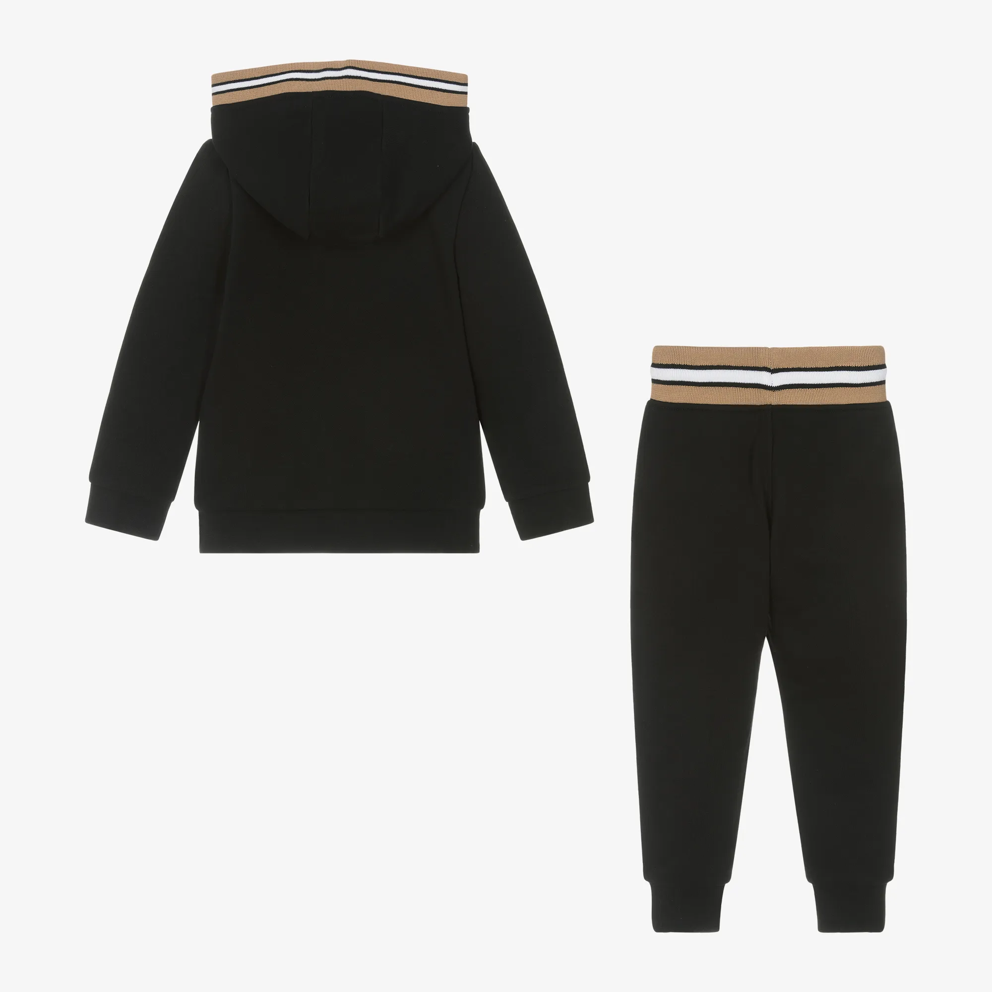 Black Jersey Tracksuit