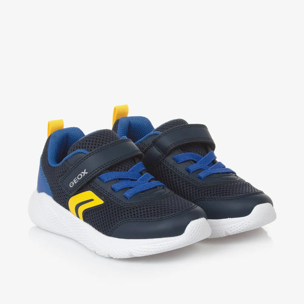 Boys Blue Velcro Trainers