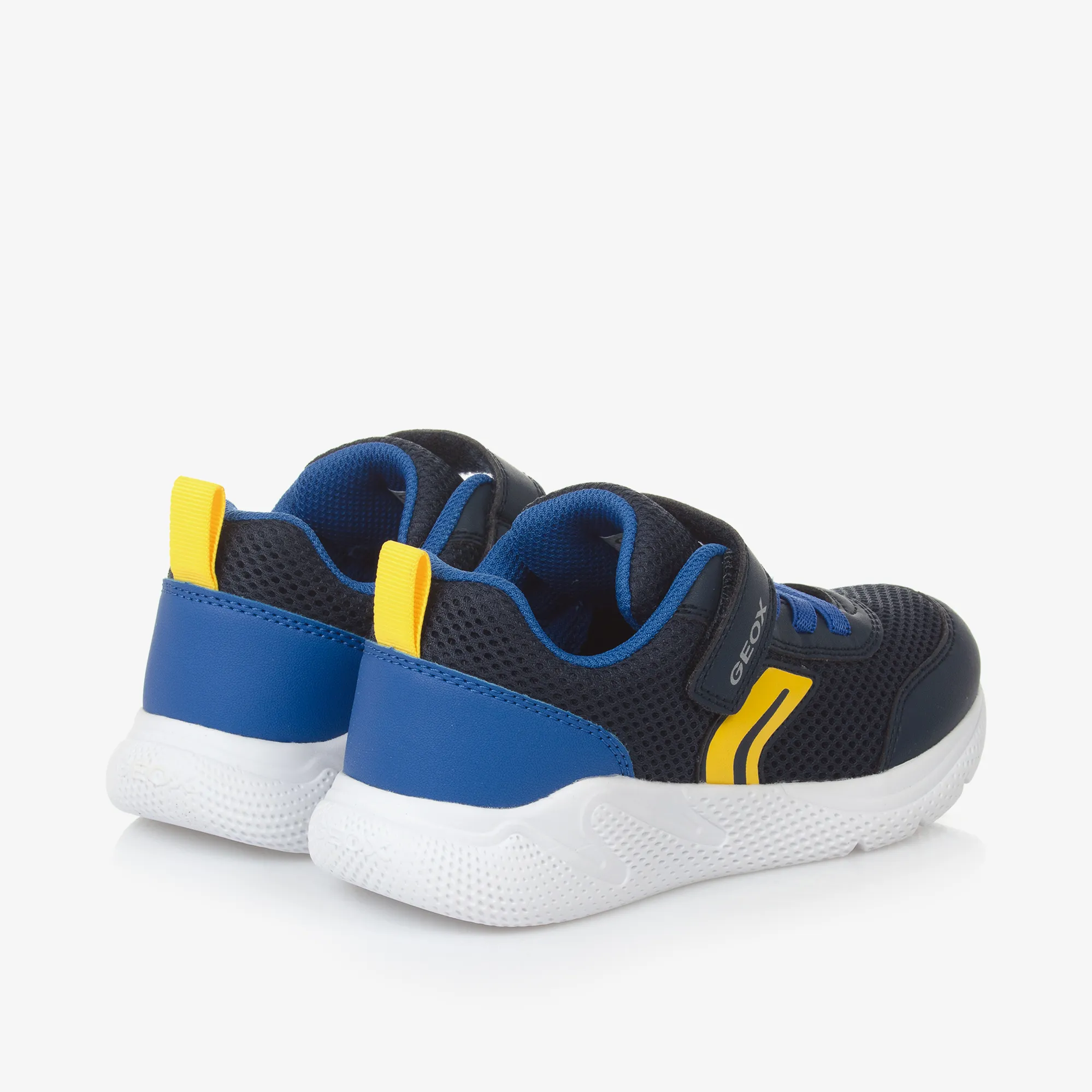 Boys Blue Velcro Trainers