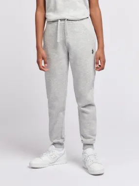 Boys Double Horsemen Joggers in Mid Grey Marl