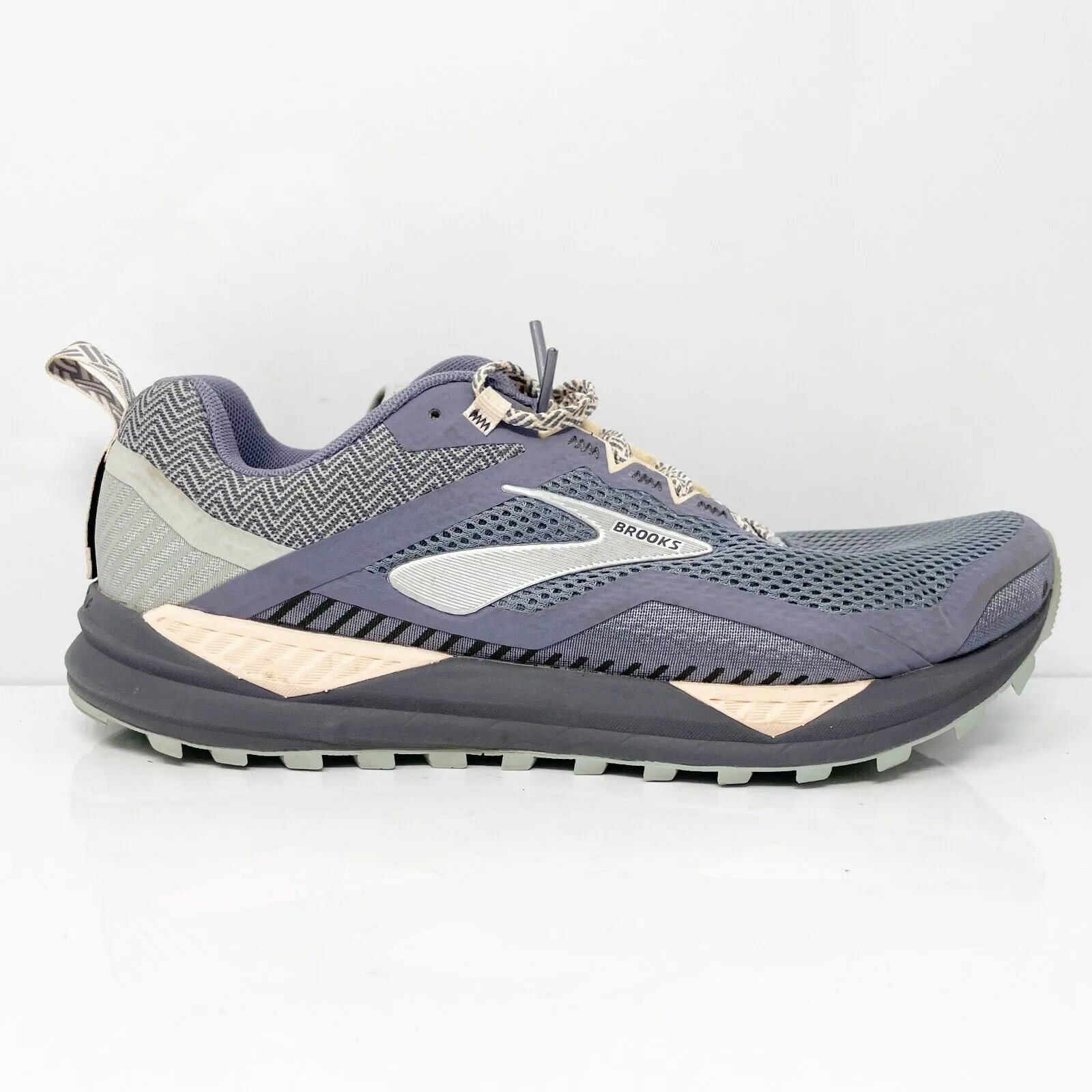 Brooks Womens Cascadia 14 1203041B009 Purple Running Shoes Sneakers Size 8 B