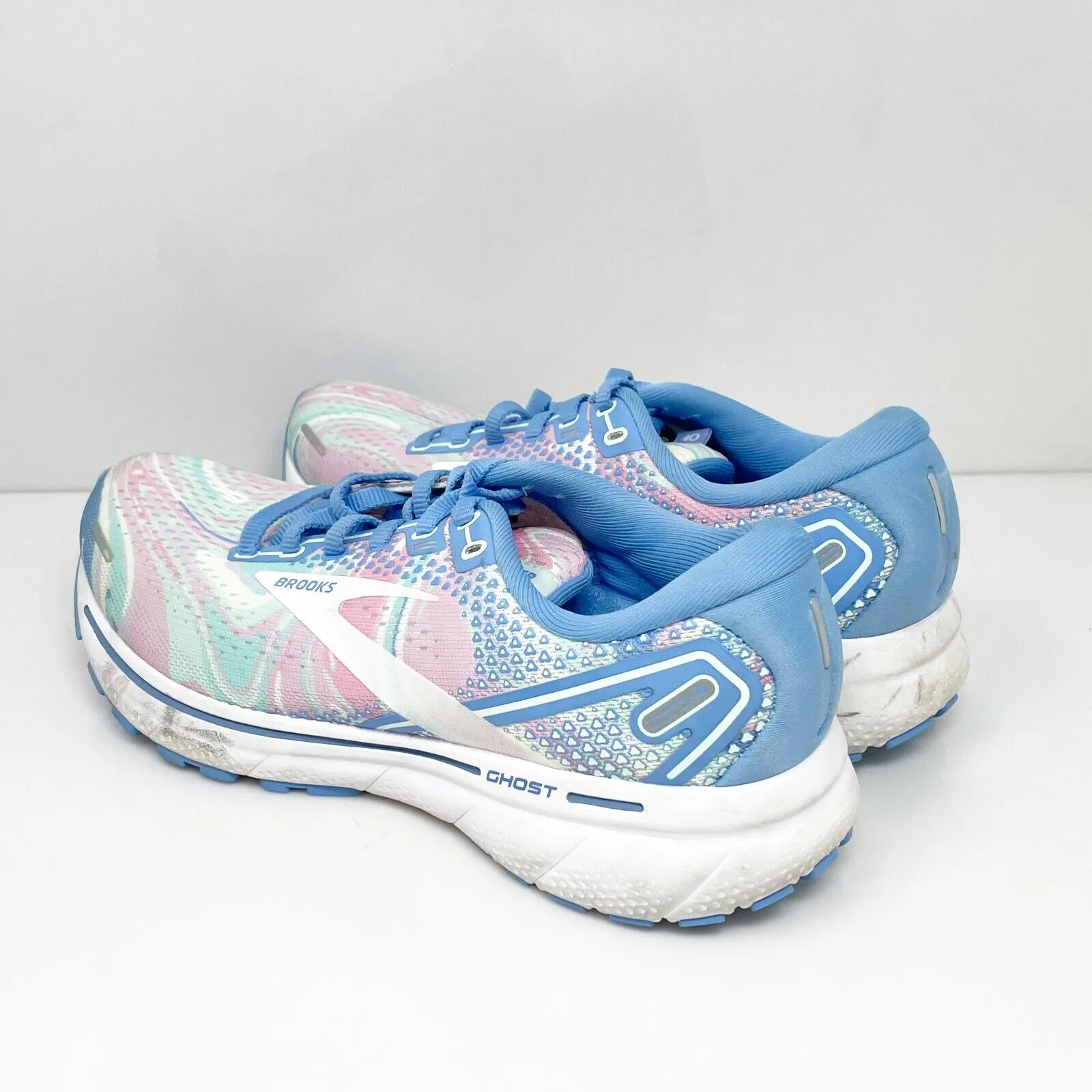 Brooks Womens Ghost 14 1203561B411 Multicolor Running Shoes Sneakers Size 8 B