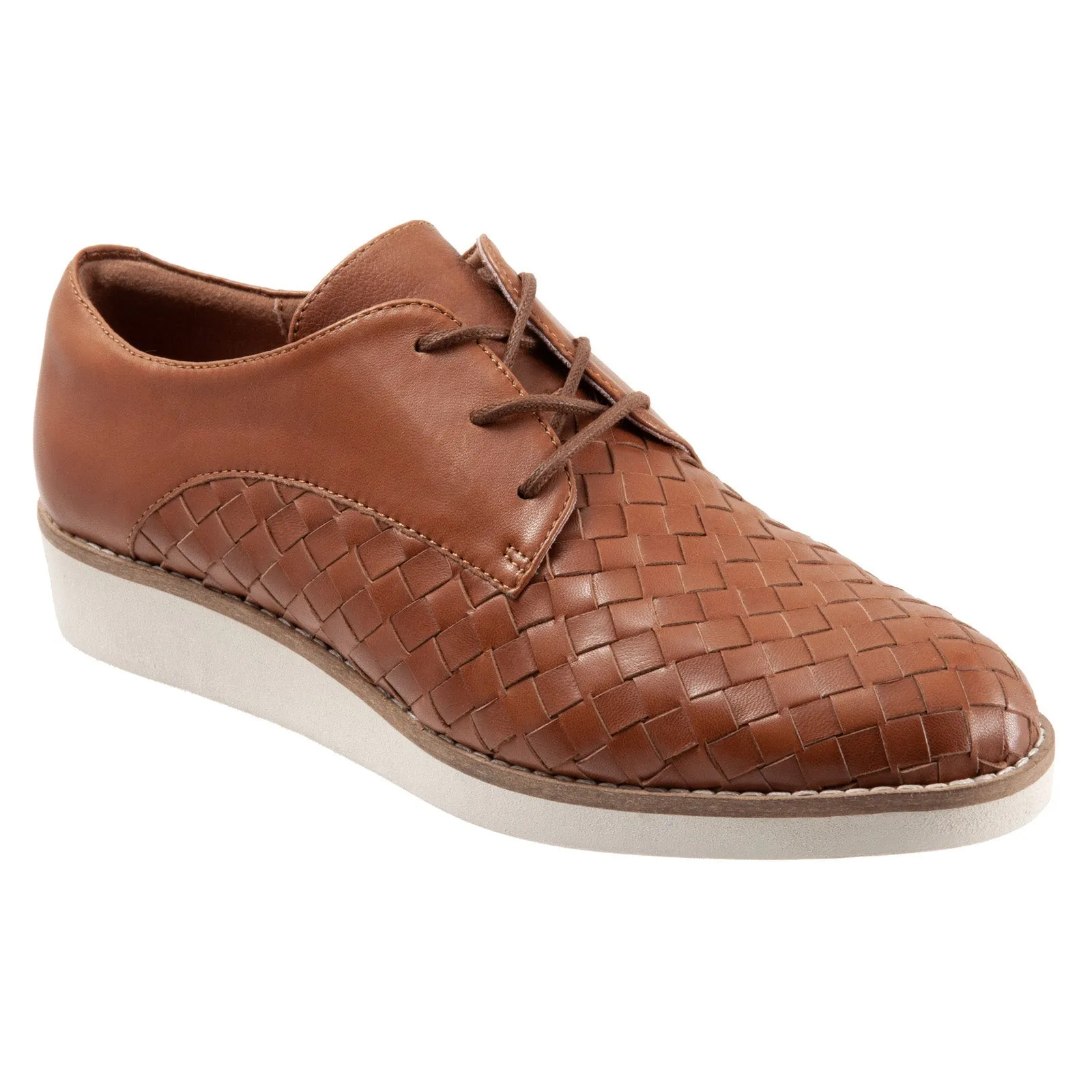 Brown Softwalk Willis Women's Oxfords & Lace Ups