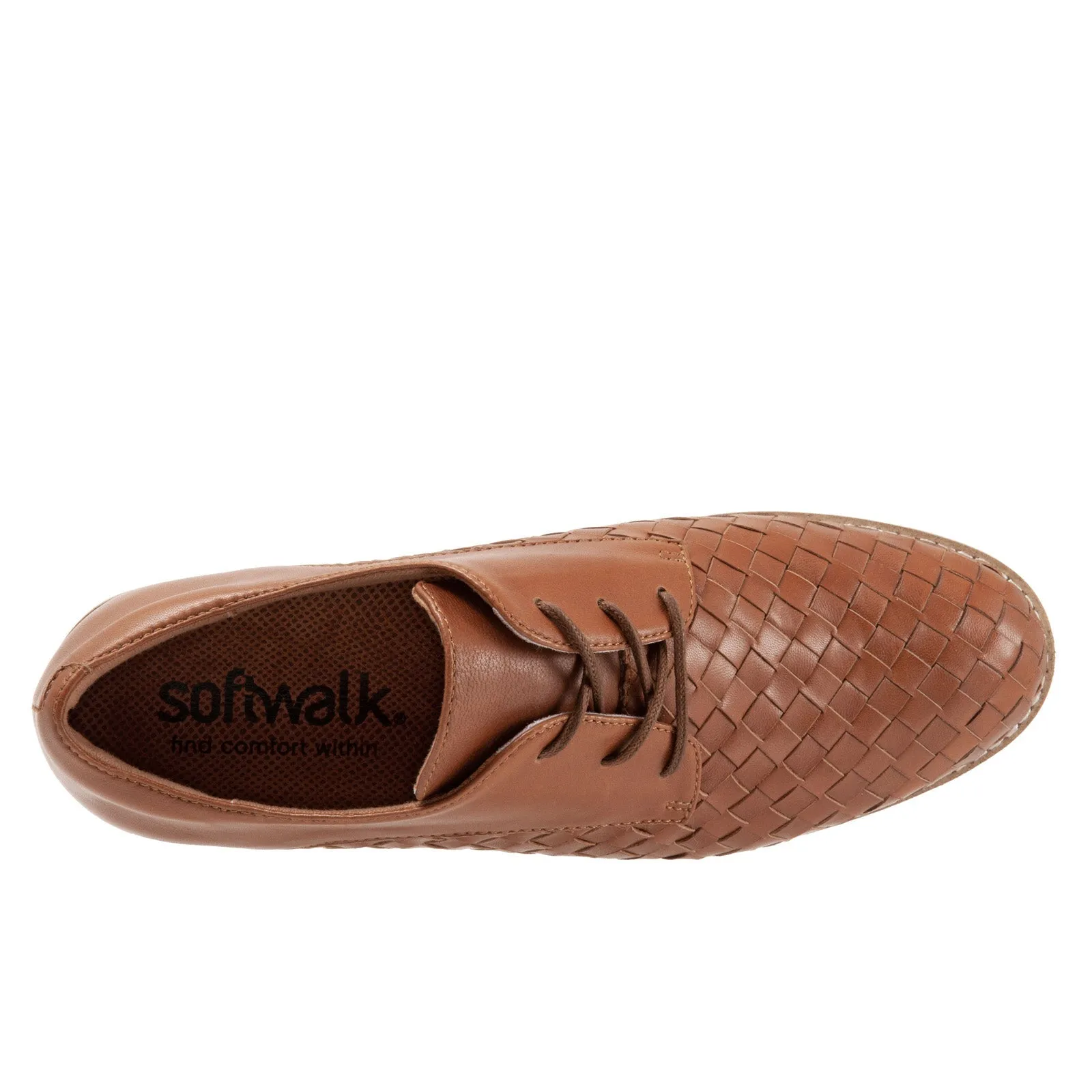 Brown Softwalk Willis Women's Oxfords & Lace Ups