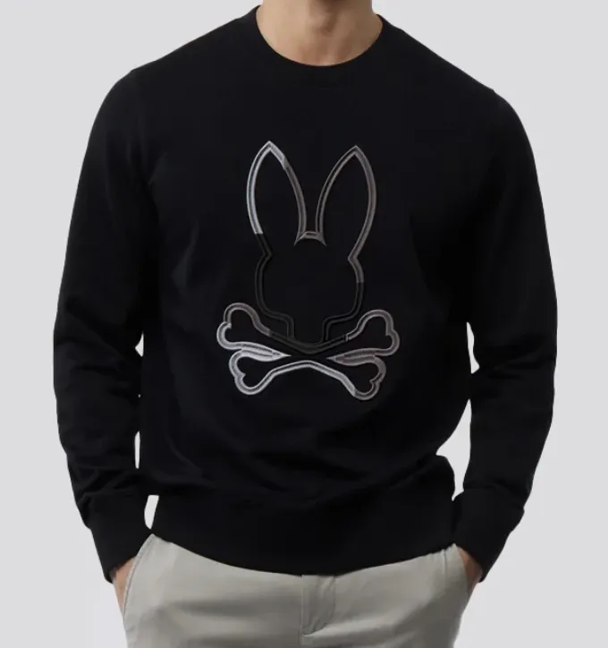 Calle Graphic Sweatshirt in Black/Grey