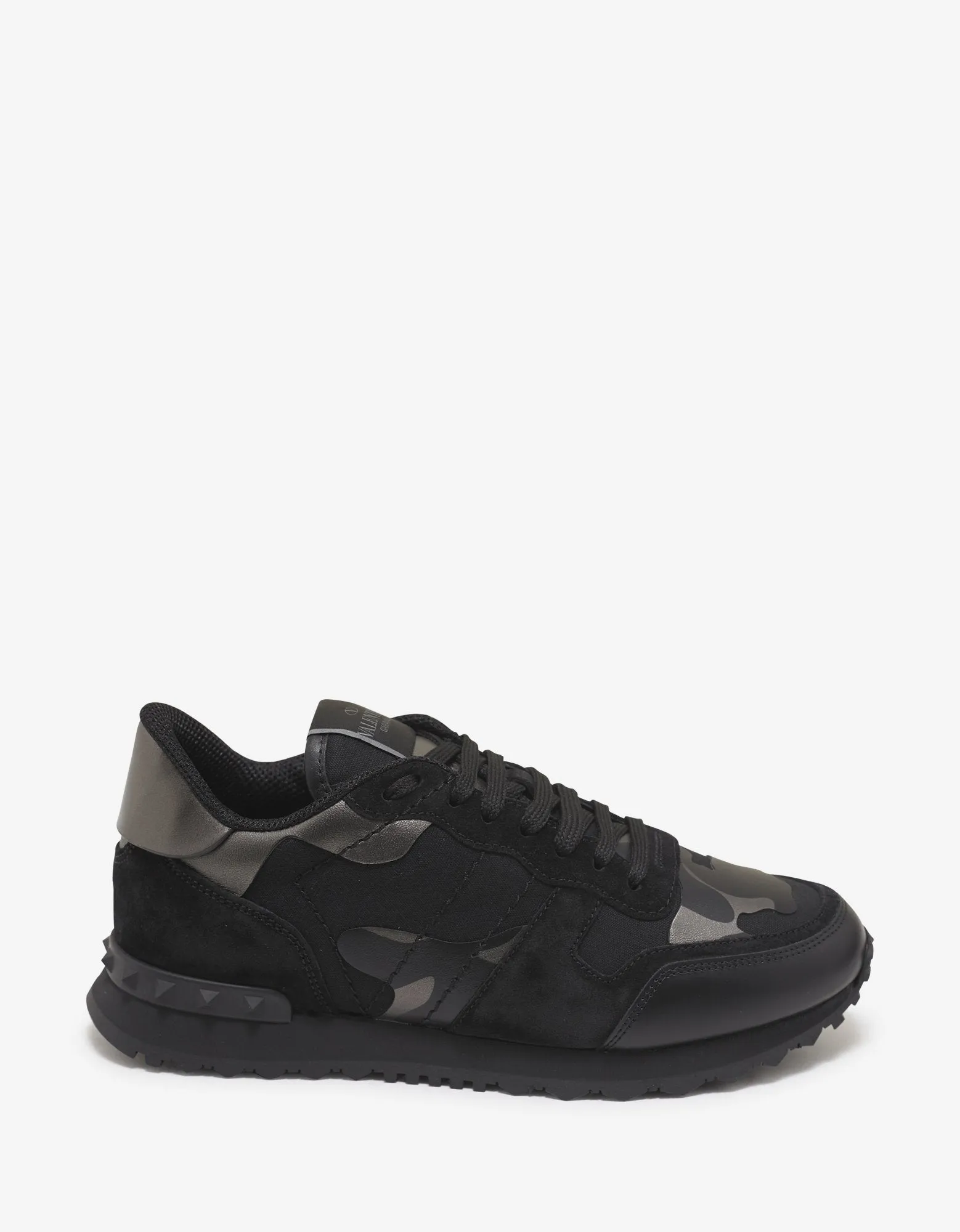 Camouflage Noir Gunmetal Rockrunner Trainers