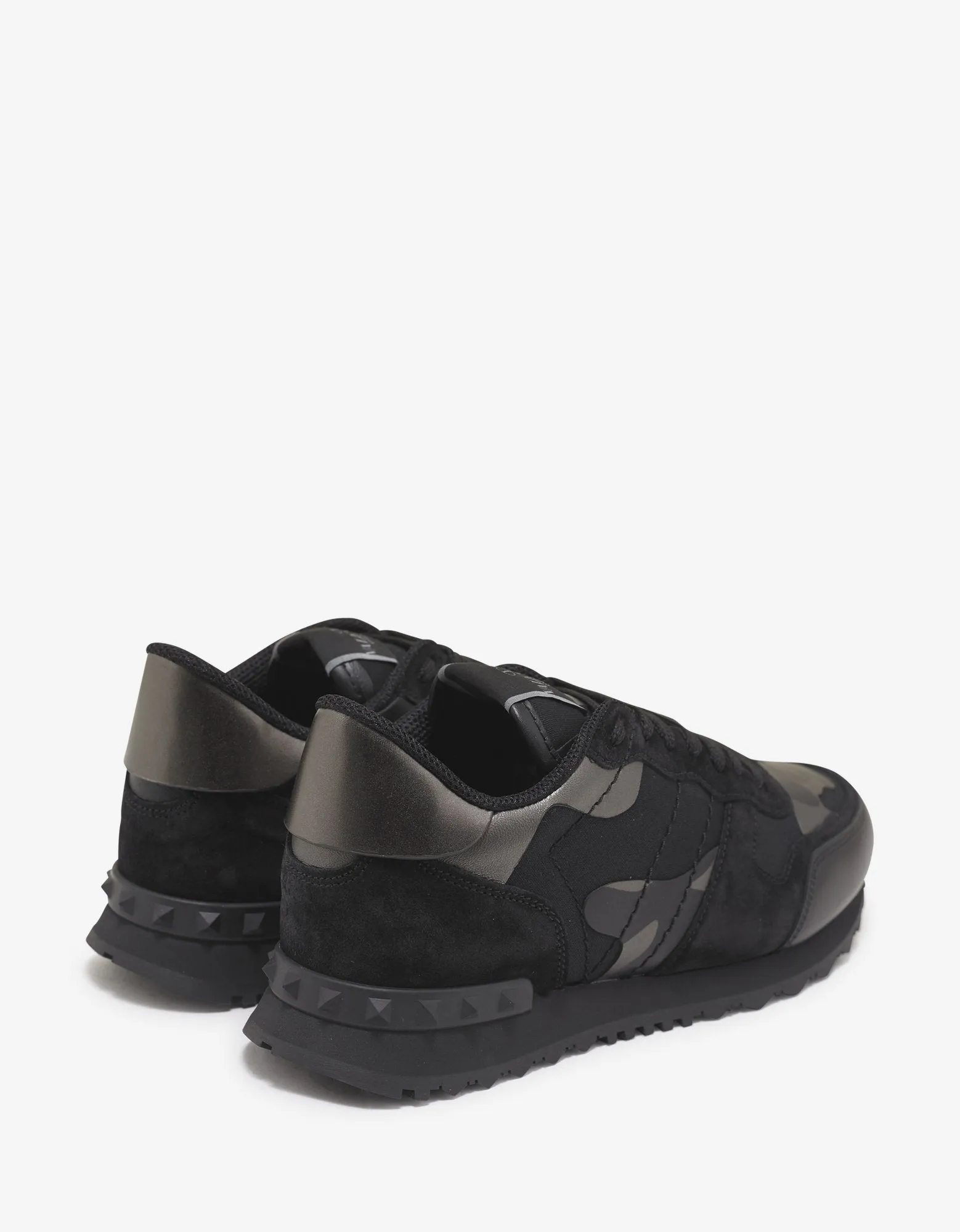 Camouflage Noir Gunmetal Rockrunner Trainers