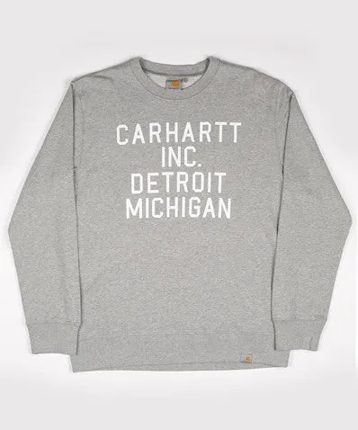 Carhartt Inc Crew Sweatshirt