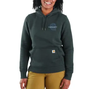 Carhartt Women's Relaxed Fit Rain Defender Sweatshirt 106172 - Women's Rain Defender Sweatshirt by Carhartt