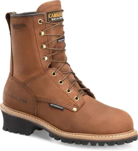 Carolina Men's 8 Waterproof Insulated Logger Boot - Style CA4821