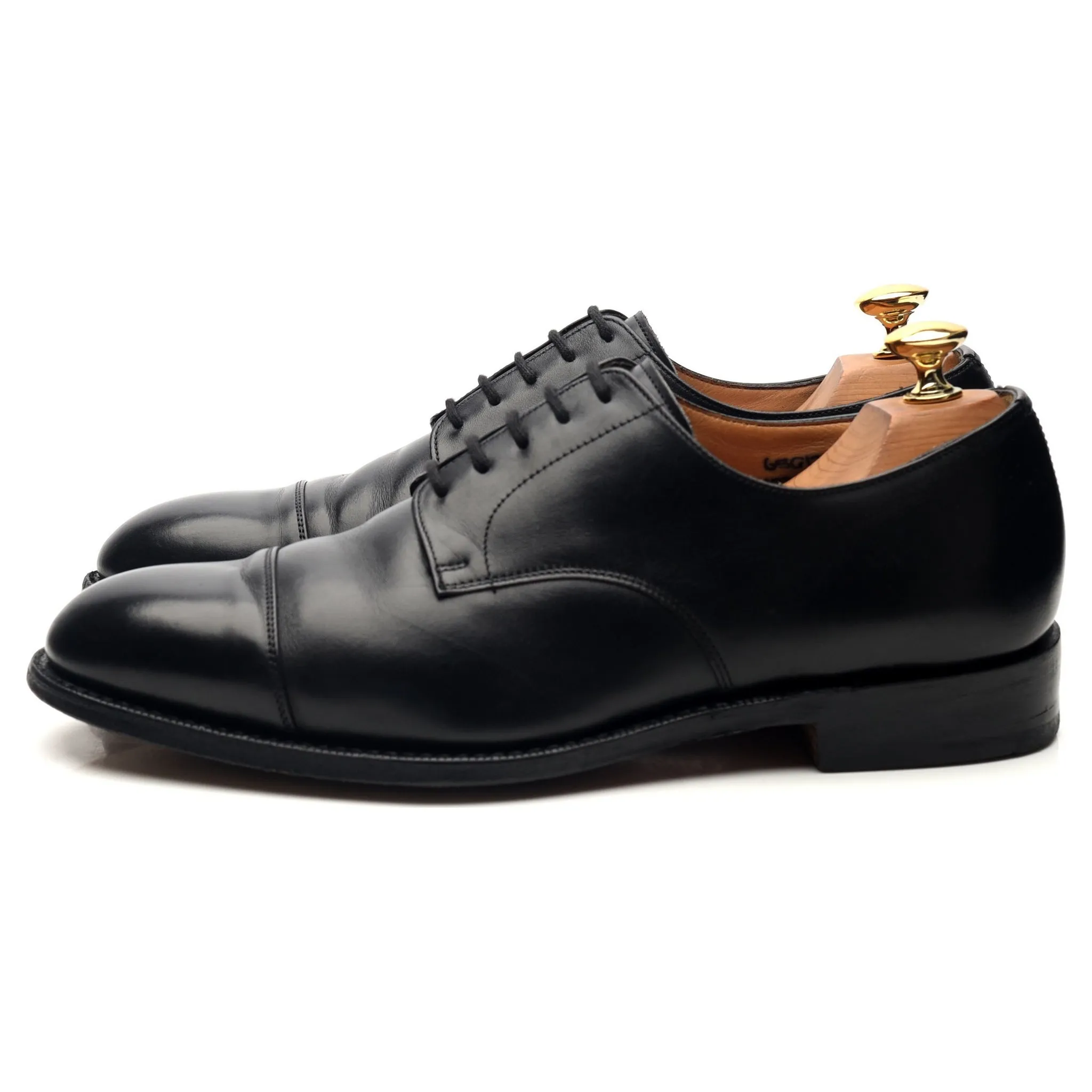 'Cartmel' Black Leather Derby UK 6.5 G