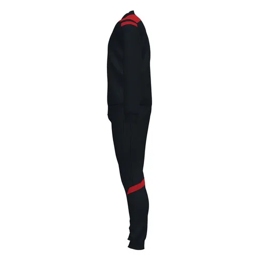 Black Red Championship Vi Tracksuit: High-Quality Athletic Apparel.