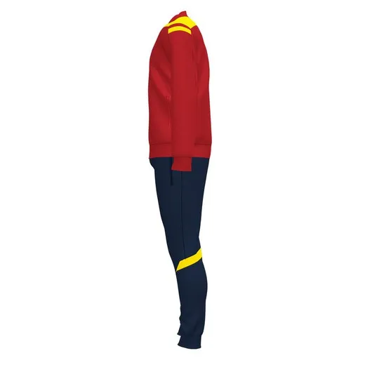 Red Yellow Navy Tracksuit for Championship Vi