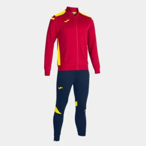 Red Yellow Navy Tracksuit for Championship Vi