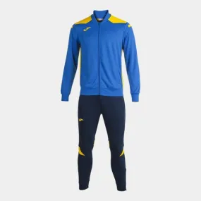 Championship Vi Tracksuit in Royal Yellow Navy