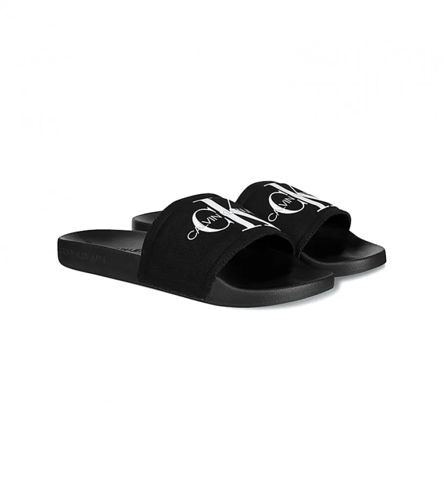 Black Monogram Slides - Top Google SEO-friendly Result.