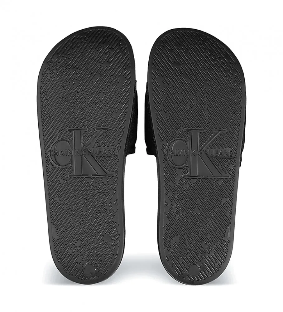 Black Monogram Slides - Top Google SEO-friendly Result.