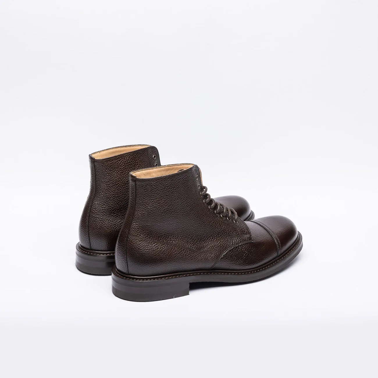 Cheaney Joseph & Sons Stivale derby Cheaney Joseph & Sons Jarrow Alt R in pelle martellata marrone