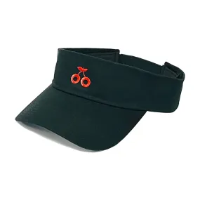 Cherries Wheels Logo Visor Cap - Black