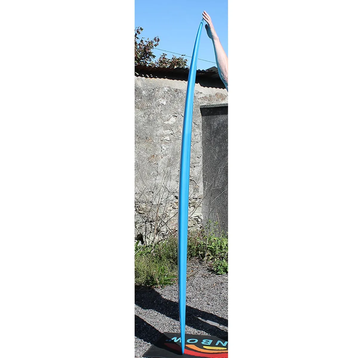 Christenson Flat Tracker 2.0 Surfboard (Light Blue) - 8'0